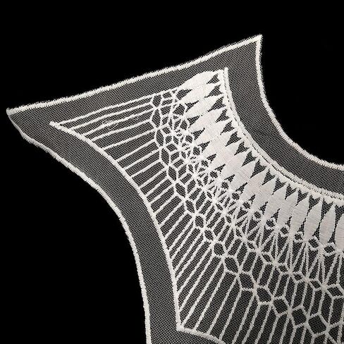 شبكة جديدة من MESH ORGROIDERY THESSINGERIKE LAPE CLOTING DIY Lace Lace (White) in Kuwait