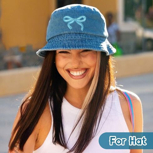 3x2in Bow Iron on Patches for Clothes Cute Coquette Bowknot Patch Embroidery Sticker Applique DIY Sewing Jeans Shirt Hat Jacket Backpack (Blue, 10pc) in Saudi Arabia