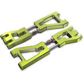 Croboll R11131 ترقية أذرع التعليق العلوي الخلفي من الألومنيوم مع S2 Turnbuckle لـ Mini1: 10 RC ، مركبة قطع الغيار RC لـ RZ001 (2pcs)
