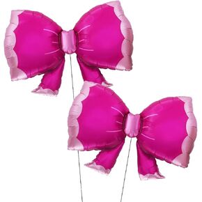 2 PCS بيضاء القوس البالون القوس زخارف الحفلات للاستحمام الطفل ، الزفاف ، الفتيات الأطفال ديكور حفلة عيد ميلاد الأطفال