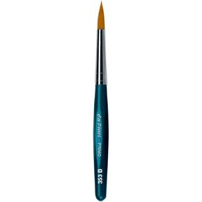 سلسلة Da Vinci Student Series 5019R Primo ، Round and Flat Minthetic مع مقبض أحمر ، أحجام 12 و 16