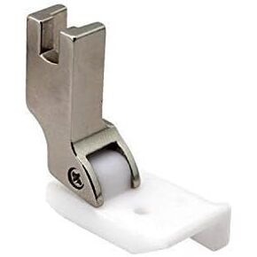 Cutex Leather Sewing Teflon Hinged Top-Stitching Presser Foot with Right Guide (1/8")
