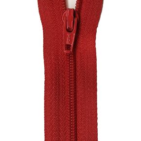 YKK Ziplon Coil Zipper 22"-Red