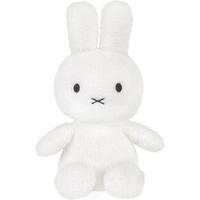 الأطفال يفضلون لعبة Miffy White Cutee Plush ، 12 بوصة جالسة أرنب هولندية ، وأرنب بوا أرنب ناعم محشو بالحيوان دمية للفتيات والفتيان