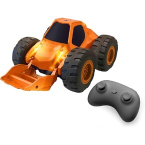 Mindscope Turbo Twister DozerBuggy Stunt Action RC Vehicle Orange