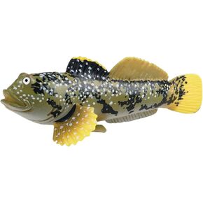 Ocean Sea Animal Toys, Realistic Mudskipper Fairy Garden Accessories, Learning Educational Toys for Christmas Birthday Cake Topper Gift for Kids