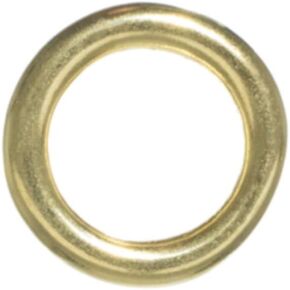 حلقات Craft County Brass O (1/2 بوصة ، 5 عبوات)