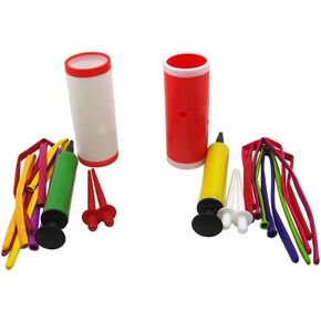 طفرات سيف Momomage من خلال بالون مع Pump Balloon Illusion Tricks Magic Satge Clling Magic Illusion Brops Props