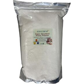 Amazing Vanishing Water Trick - Super Absorbent Polymer Powder (1 Pound jar)