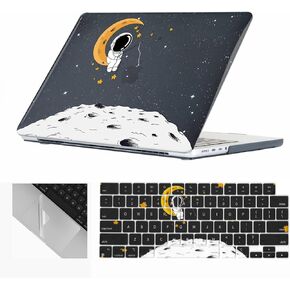 SE7ENLINE متوافق مع MacBook 15 بوصة نموذج الحالة A1707 A1990 لعام 2019 2018 2017 2016 15 بوصة MacBook Pro Touch Bar Case محمول القذيفة الصلبة وغطاء لوحة المفاتيح حامي اللمس ، ملون فلوري