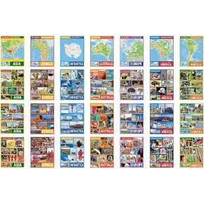 Fun Express Contents - مخططات التعلم - 28 قطعة - أنشطة تعليمية وتعليمية للأطفال