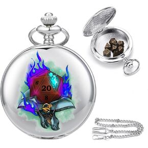 DND DICE SET & MICRO POLYHEDRAL DICE GOCK GOIGE للأبراج المحصنة والتنين DND DICE ، RPG Tabletop and Board Games Gifts Silver V028