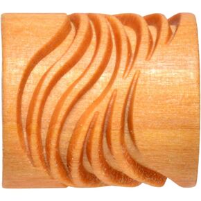 MKM Pottery Tools Wood Mini Handle Conders للطين (MRX-017 WAVE)
