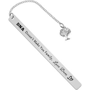 خطوة الوالدين هدية الحمض النووي لا تجعلك تحب العائلة Love Lofmark for Mom Mom Step Dad Gift Gift Gift Phathers Day Mots