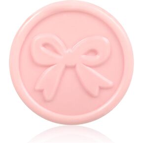 50pcs pink bow wax seal seal ملصقات مغلف مغلف ملصقات ثلاثية
