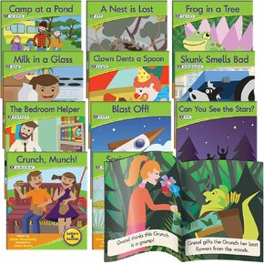 Junior Learning JL383 Decodable Readers المرحلة 4 - مزيج الخيال