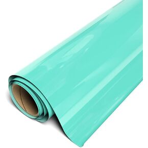 SISER Easyweed Heat Transfer Vinyl 11.8 "× 15 قدمًا (Retro Mint) - متوافق مع SISER و CRICUT و SYCHOUETTE وغيرها
