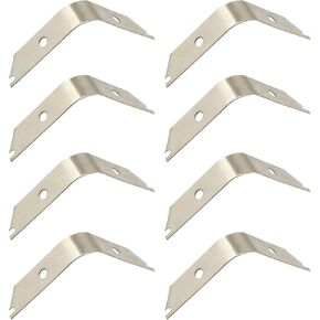 30PCS Photo Frame Hanging Tools, Stainless Steel Picture Frame Spring Retaining Clips Spring Clips