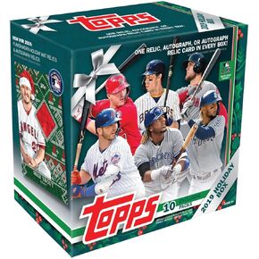 2019 Topps الحصرية عطلة بطاقة البيسبول Mega