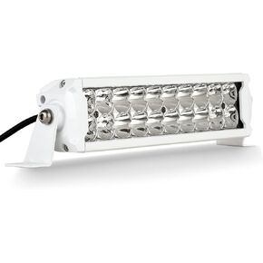 BIGLION.X شريط إضاءة LED أبيض مقاس 22 بوصة، مجموعة من البقع والفيضانات ذات صف مزدوج - شريط ضوء arine للقوارب على سطح السفينة، يخت، فائق السطوع 32800LM، شريط إضاءة للقارب، أضواء القارب مقاومة للماء IP68