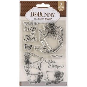 BoBunny Tea Party Stamps 4X6