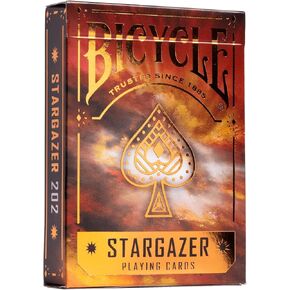 Bicycle Stargazer 202 Playing Cards Hubble Telescope Imagery of Crab Nebula - 1 Deck, Air Cushion Finish, Professional, Superb Handling & Durability, Great Gift for Card Collectors