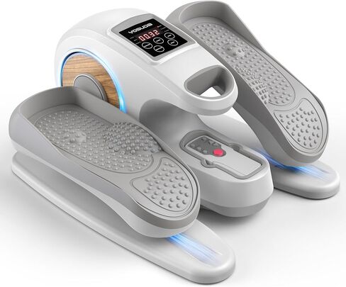 YOSUDA Under Desk Elliptical Electric,Ellipse Leg Exerciser for Seniors,Fully Assembled Seated Pedal Exerciser with Remote Control with Free Footstraps & 10 Adjustable Speeds in Kuwait