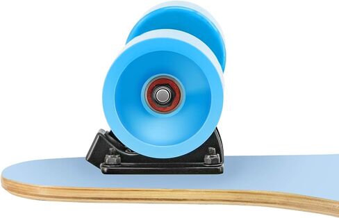 41'' Longboard Skateboard 8 Layer Canadian Maple Drop Through Longboards for Youths Beginners in Saudi Arabia
