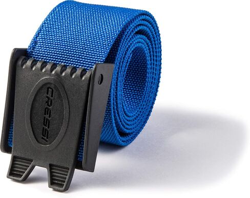 Cressi Weight Belt for Free Diving, Spear Fishing - Marseillaise - Nylon - Quick-Release Buckle - Designed in Italy in Kuwait