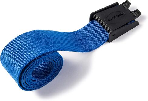 Cressi Weight Belt for Free Diving, Spear Fishing - Marseillaise - Nylon - Quick-Release Buckle - Designed in Italy in Kuwait