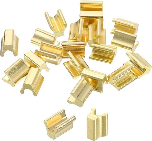 uxcell 40Pcs Zipper Slider Retainers, #10 Top Stopper Closed-end Zipper Slider for Bag Coat Jacket DIY Sewing Replacement, Metallic Black in Saudi Arabia