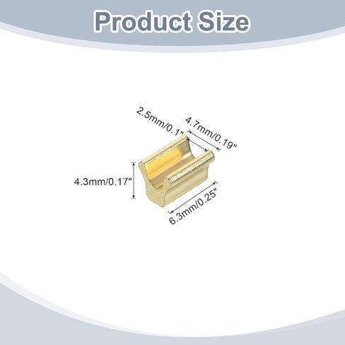 uxcell 40Pcs Zipper Slider Retainers, #10 Top Stopper Closed-end Zipper Slider for Bag Coat Jacket DIY Sewing Replacement, Metallic Black in Saudi Arabia