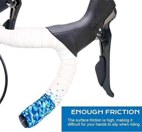 شريط مقود دراجة الطريق من BUCKLOS، شريط مقبض مقود الدراجة المريح من مادة البولي يوريثان، شريط مقبض دراجة EVA شريط شريط التفاف للدراجة على الطرق in Kuwait