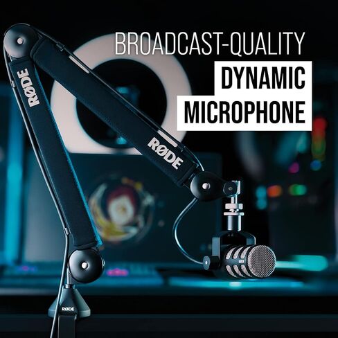 Rode PodMic Cardioid Dynamic Broadcast Microphone - White in Kuwait