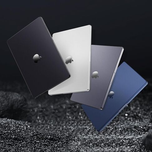MOSISO Compatible with MacBook Pro 14 inch Case 2025-2021 M4 M3 M2 M1 A3112 A3185 A3401 A2918 A2992 A2779 A2442, Ultra-Thin Natural Original Color Hard Shell&Keyboard Cover&Type C, Space Black Clear in Kuwait