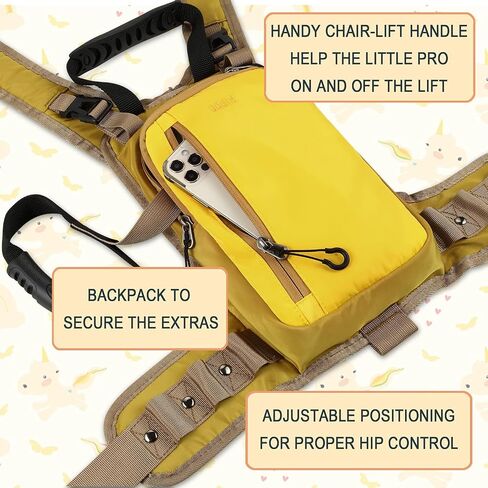 Ski Harness for Kids: Adjustable Kids Ski Harness with Training Leash for Speed Control,Perfect for Balance and Turns in Saudi Arabia