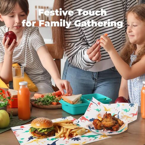 [250 Sheets] 12x12" Deli Paper Sheets, Newsprint Dry Waxed Paper, Waterproof Sandwich Wrapping, Grease-Proof Wax Paper for Food Basket, Picnic, Barbecue, Restaurants, Burgers, Fries in Kuwait