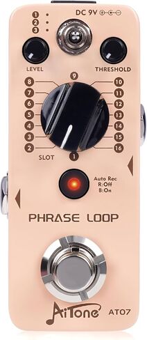 AITONE Chorus Pedal Premium Analog Chorus Effect for Electric Guitar True Bypass Rich and Warm Tones Compact Mini Pedal (AT-04) in Kuwait