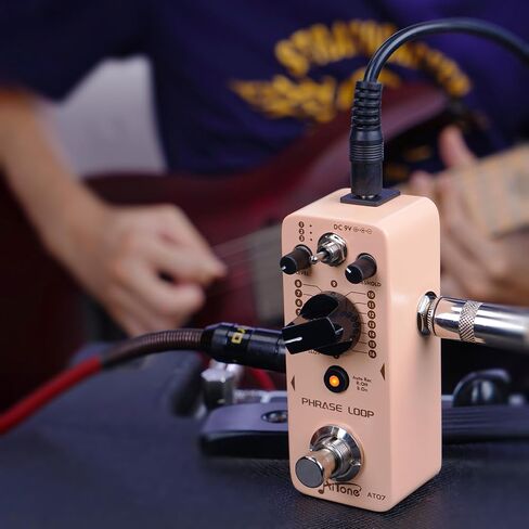 AITONE Chorus Pedal Premium Analog Chorus Effect for Electric Guitar True Bypass Rich and Warm Tones Compact Mini Pedal (AT-04) in Kuwait