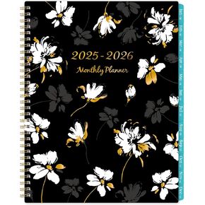 2025-2026 Monthly Planner - 18 Month Planner 2025-2026 from Jul. 2025 - Dec. 2026, 2025 2026 Monthly Calendar with Tabs, Inner Pocket, 8.5" x 11"