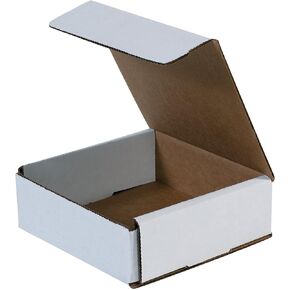 صناديق شحن Aviditi صغيرة 6 "L x 6" W x 2 "H ، 50 عبوة | مربع من الورق المقوى المموجة للتعبئة والتحرك والتخزين