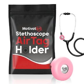 Stethoscope AirTag Holder, Attach to Never Lose Your Stethoscope (Pack of 1)