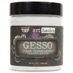 Prima Marketing Clear Acrylic Gesso ، 8.5 Fl Oz (حزمة 1)