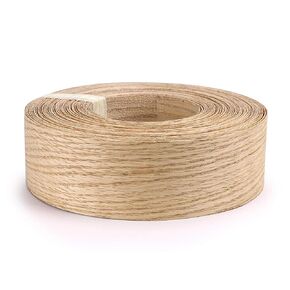 Skelang Red Oak Wood Wood Edge Banding Preglued-On-On مع شريط خشبي مرن ذوبان حار