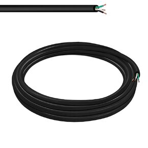 25 Foot - SJOOW 16 AWG 3 Conductor 300V Portable Power Cable - 25 Foot Roll in a Bag