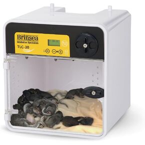 Brinsea TLC-30 Advance Portable Pet Brooder Incubator for Puppies, Kittens, Small Mammals with Heating and Temp Control, Newborn Puppy Incubator for Kittens, Birds and Other Animals