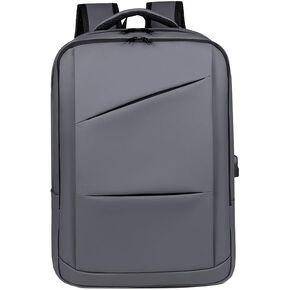 15.6 Inch Laptop Backpack, Business Backpack with USB Charging Port, 35L, Outdoor, Travel, Backpack for Men and Women (Black)