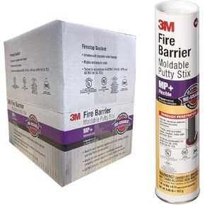 3M (puttystk r) حاجز الحريق القابل للمعجون stix mp+، 1.45 في × 6 بوصة ، 12/case [أنت تشتري كمية طلب min التي هي 12 كل منها]