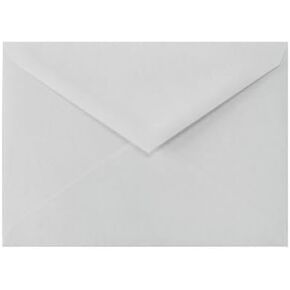 Luxpaper 5 1/2 BAR A2 PARONIAL دعوة الأظرف | مدببة رفرف | 4 3/8 "x 5 3/4" | رمادي | 80 رطل. نص | القطن 100 ٪ | 50 كتي
