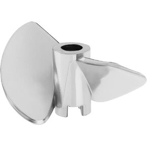 35mm RC Boat 2 Blade Propeller Blade Blades Blades Propermer مع Feilun FT016 FT007 FT012 FT009 FT011 FT010 FT016 (Silver)